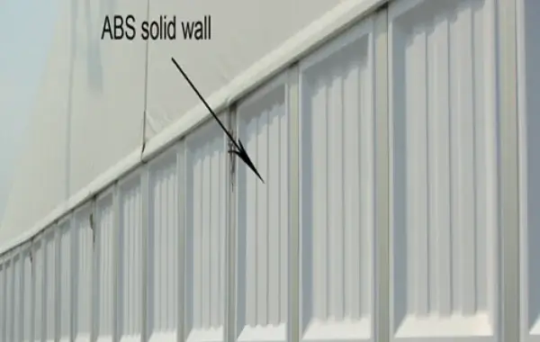 Mur solide en ABS
