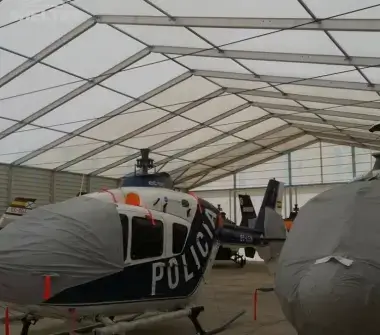 Hangars pour hélicoptères