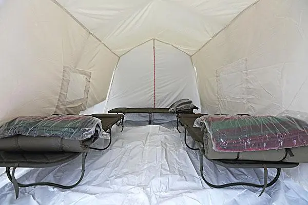 Inside Fema Tent (1)