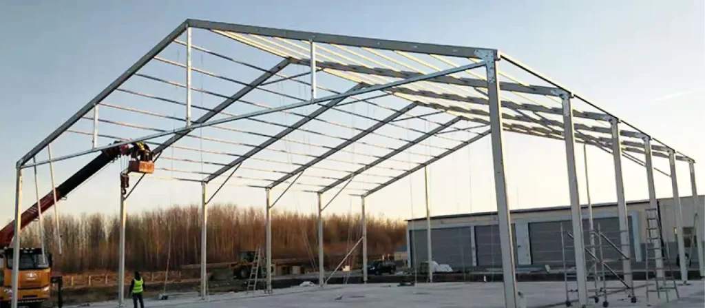 structure de la tente