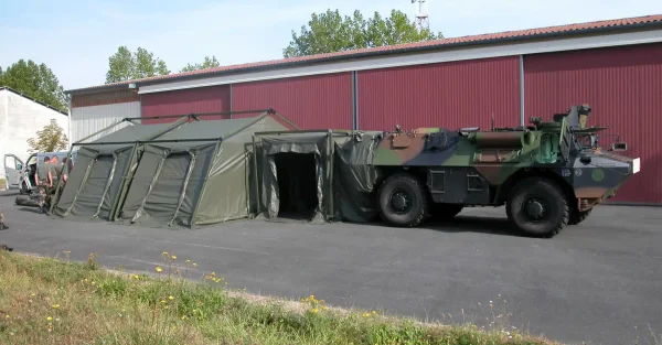 Tentes militaires de haute qualité pour les opérations militaires et sur le terrain