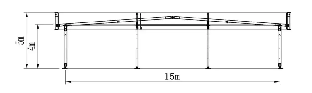 Dimensions du profil de la tente
