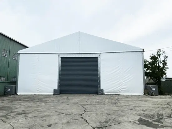 Tente d'entrepôt de stockage de matériaux industriels de Taiwan